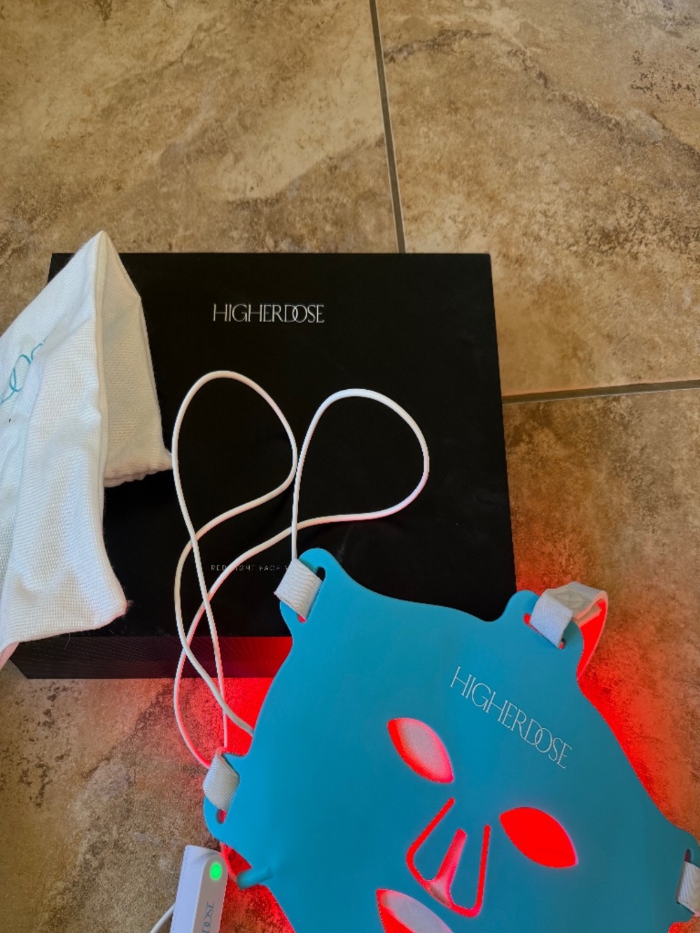 HigherDose Red Light Face Mask